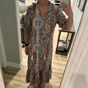 Fun pattern dress